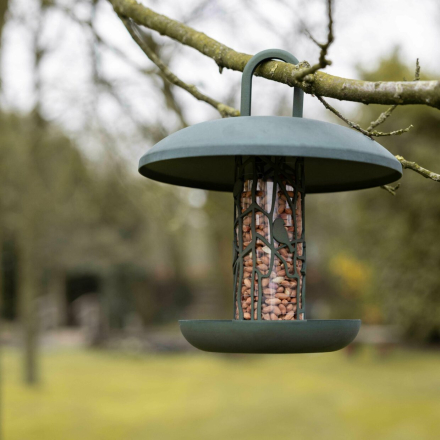 Nusssäule mit Schale - recycelt
